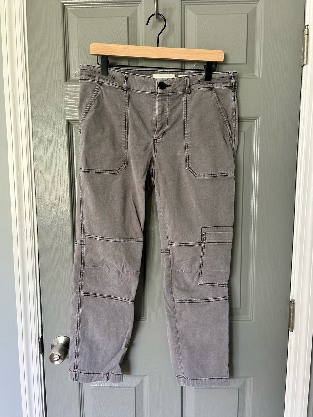 Anthropologie Hei Hei the Wanderer cargo pants gray